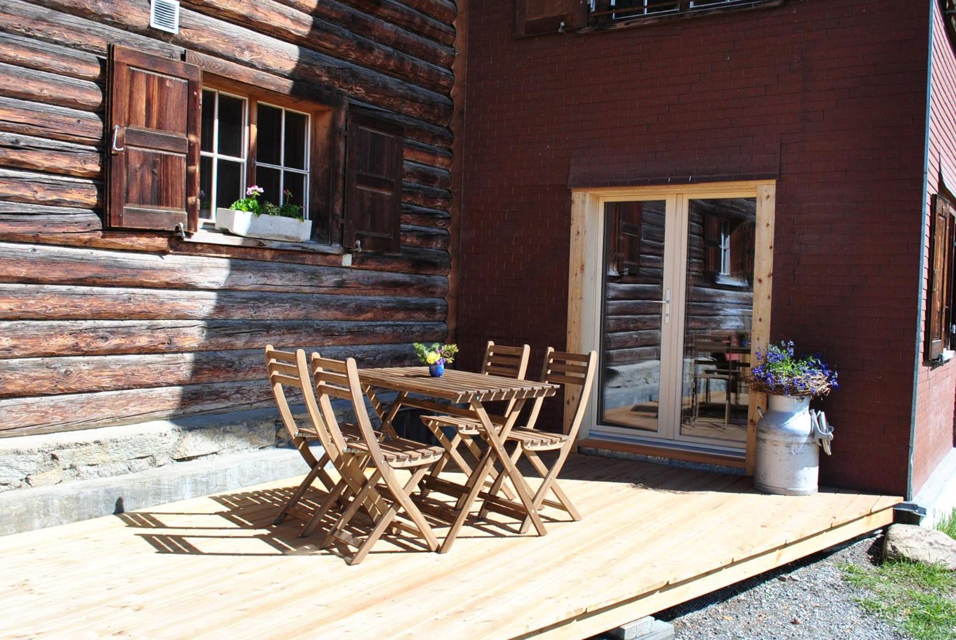 Hof Surri Appartement Schiers Buitenkant foto
